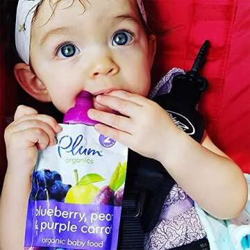 ChooMee SoftSip Food Pouch Top | Baby Led Weaning | No Spill Flow Control Valve, Protects Childs Mouth, 100% Silicone, BPA Free | 2CT