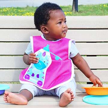 ChooMee SoftSip Food Pouch Top | Baby Led Weaning | No Spill Flow Control Valve, Protects Childs Mouth, 100% Silicone, BPA Free | 2CT