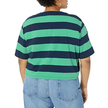 The Drop Women's Sydney Cropped Crewneck T-Shirt - Comfortable & Stylish