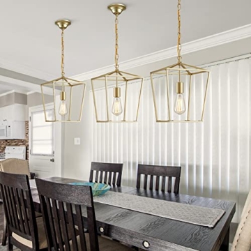Elegant Gold Lantern Pendant Light for Stunning Decor