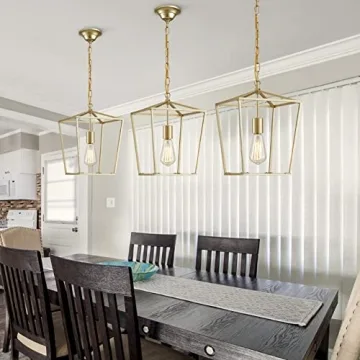 Elegant Gold Lantern Pendant Light for Stunning Decor