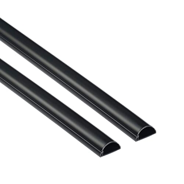 D-Line Half Round Cord Hider - Patented Decorative Cable Cover Solutions for Home