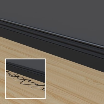 D-Line Half Round Cord Hider - Elegant Cable Management