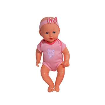 Dream Collection, Drink & Wet Baby Doll with Training Potty - Lifelike Baby Doll and Accessories for Realistic Pretend Play, Hard Body - 14”
