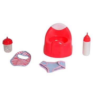 Dream Collection, Drink & Wet Baby Doll with Training Potty - Lifelike Baby Doll and Accessories for Realistic Pretend Play, Hard Body - 14”