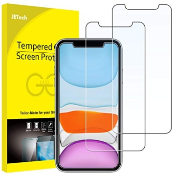 JETech Screen Protector for iPhone 11 and XR 2-Pack
