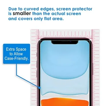 JETech Screen Protector for iPhone 11 and XR 2-Pack