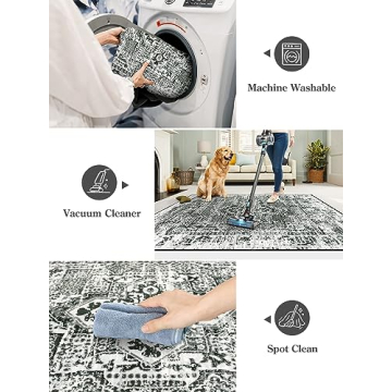 Lahome Vintage 5x7 Area Rug - Elegant Home Decor