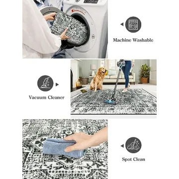 Lahome Vintage 5x7 Area Rug - Elegant Home Decor