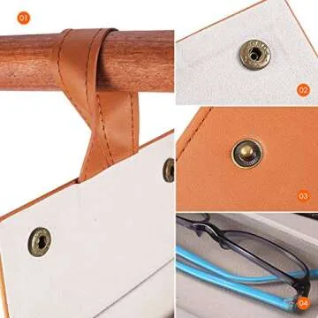 ANYGIFT Travel Sunglasses Organizers for Multiple Pairs