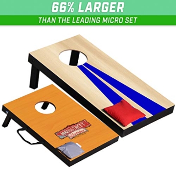 GoSports Portable Cornhole Game Set for All Ages