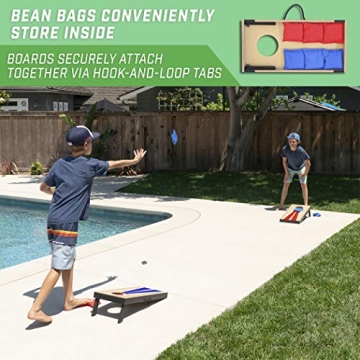 GoSports Portable Cornhole Game Set for All Ages