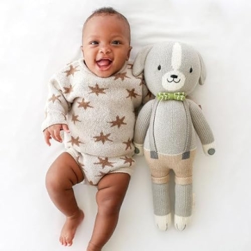 Cuddle + Kind Noah The Dog Doll - Hand-Knit Gift That Feeds Kids