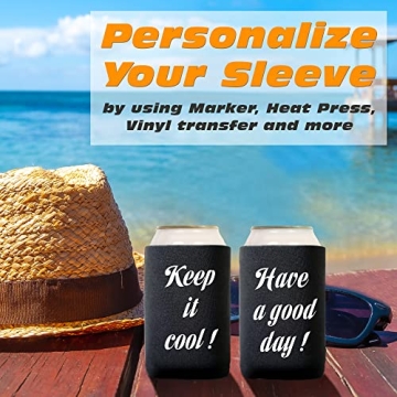QualityPerfection Can Cooler Sleeve for 12 Oz Drinks