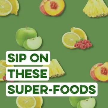 Clean Simple Eats Greens Variety 10 Pack, Greens Powder Mix, Packed with Superfoods Chlorella & Spirulina, Includes 5 Delicious Flavors: Peachy, Green Apple, Raspberry Lemonade, Sweet Lemon & Tropical