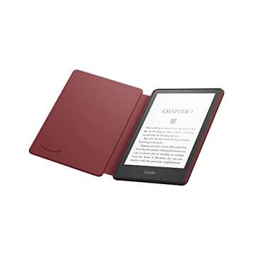Amazon Kindle Paperwhite Case (11th Generation), Thin and Light, Foldable Protective Cover - Leather