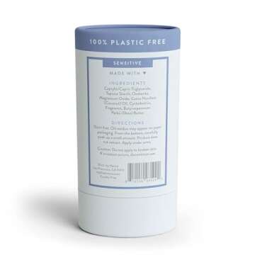 Native Plastic Free Deodorant | 72 Hour Odor Control Cotton & Lily