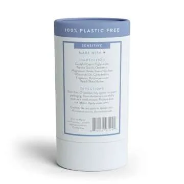 Native Plastic Free Deodorant | 72 Hour Odor Control Cotton & Lily