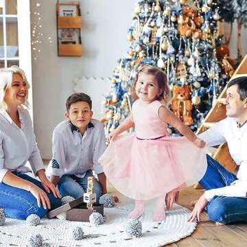 WEWINK PLUS Baby Girls Tights 3 Pack for 0-6 Months