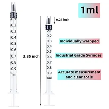 Precision 30 Pack Plastic Syringe for Arts and Crafts