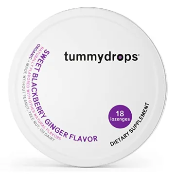 Organic Ginger Lozenges Variety Pack - 54 Drops in Three Flavors