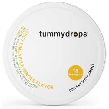 Organic Ginger Lozenges Variety Pack - 54 Drops in Three Flavors