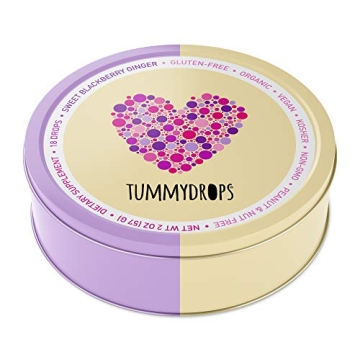 Organic Ginger Lozenges Variety Pack - 54 Drops in Three Flavors