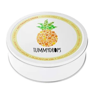 Organic Ginger Lozenges Variety Pack - 54 Drops in Three Flavors