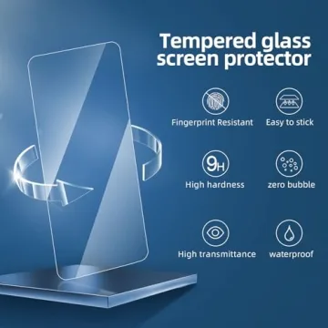 3 Pack Tempered Glass Screen Protectors for iPhone 16 Pro