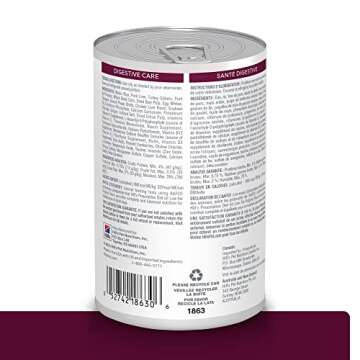 Hill's Prescription Diet i/d Low Fat Digestive Care Original Flavor Wet Dog Food, Veterinary Diet, 1...