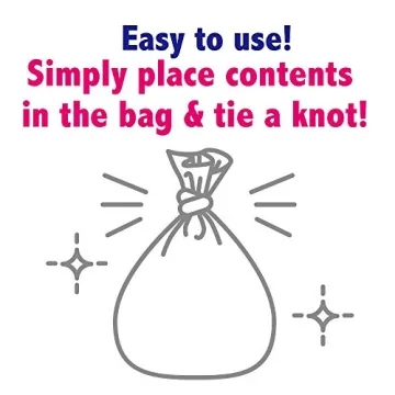 BOS Odor Sealing Disposable Bags - Durable & Unscented