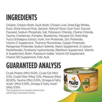 Nulo Freestyle Variety Flavors Wet Cat Food 3 oz Pack