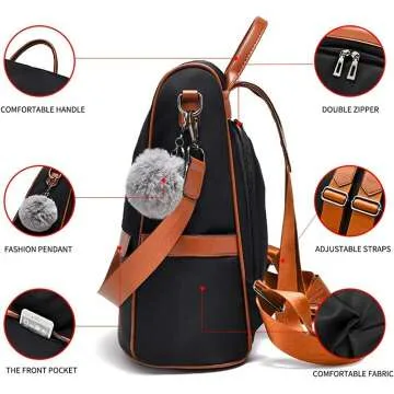 Lightweight Anti-Theft Women’s Backpack Purse