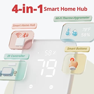 SwitchBot Hub 2 Smart Home Device for Temperature Control