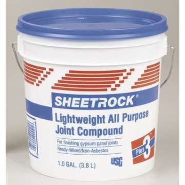 USG 380340004 Series 384013004 3.5Qt Plus-3 Lightweight Joint Compound Blue Lid