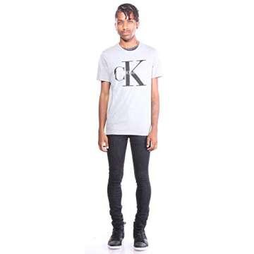 Calvin Klein Men's Short Sleeve Monogram Logo T-Shirt