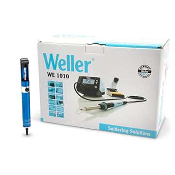 Weller WE1010NA Digital Soldering Station with ESD-Safe Desoldering Pump