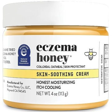 ECZEMA HONEY Original Skin-Soothing Cream - Effective Relief for Dry, Irritable Skin (4 Oz)