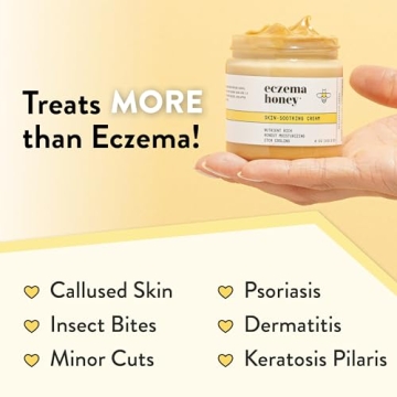 ECZEMA HONEY Skin-Soothing Cream for All Ages - 4 Oz