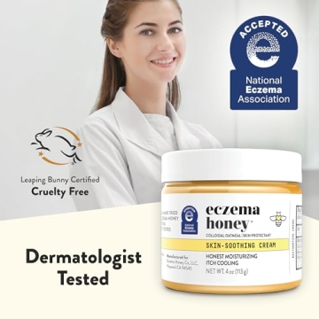 ECZEMA HONEY Skin-Soothing Cream for All Ages - 4 Oz