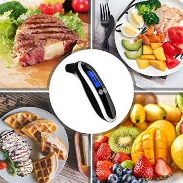 Ketosis Breath Meter, Professional Digital Keto Breath Tester for kKetosis with 10 Mouthpieces(Black)