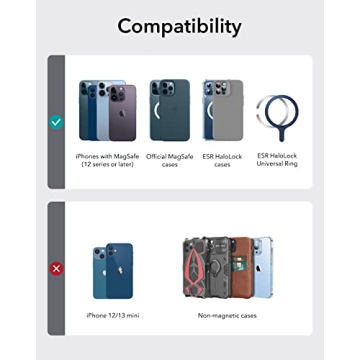 ESR MagSafe Wallet with Find My Functionality for iPhone