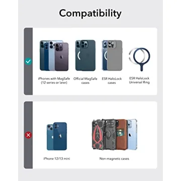 ESR MagSafe Wallet with Find My Functionality for iPhone