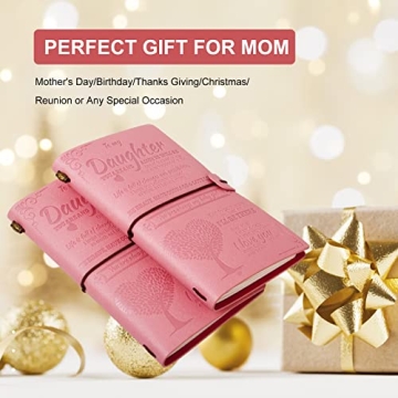 JANARARY Leather Journal for Daughters - Meaningful Gift