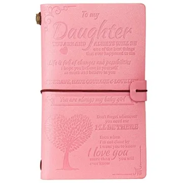 JANARARY Leather Journal for Daughters - Meaningful Gift