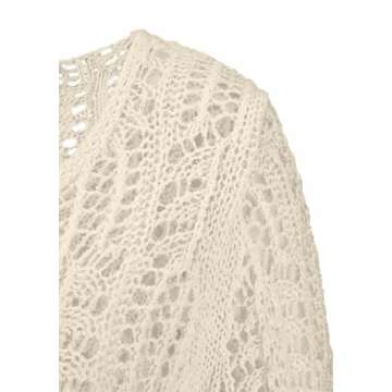 LASCANA Light Knit Sweater Long Sleeves Ideal for Beach