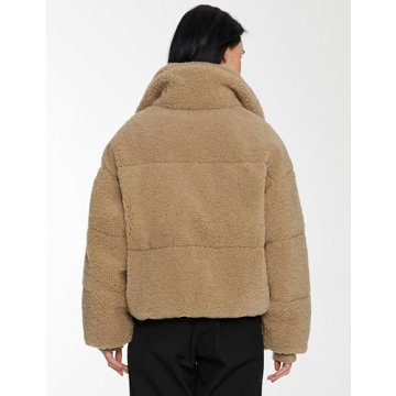 Chic Orolay Women's Fuzzy Fleece Jacket for Winter