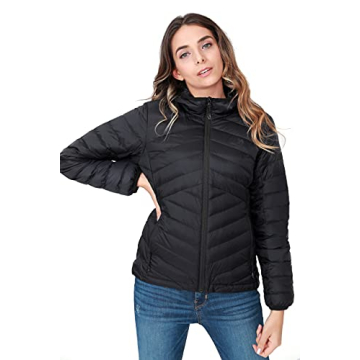 CAMEL CROWN Women's Packable Down Jacket for Every Adventure