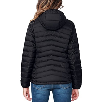 CAMEL CROWN Women's Packable Down Jacket for Every Adventure