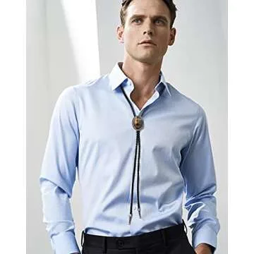 Stylish CASSIECA 4Pcs Handmade Bolo Ties for Everyone